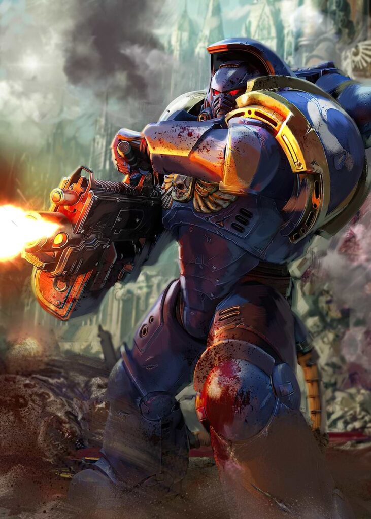 Space Marine 2: Heavy Class (Displate)