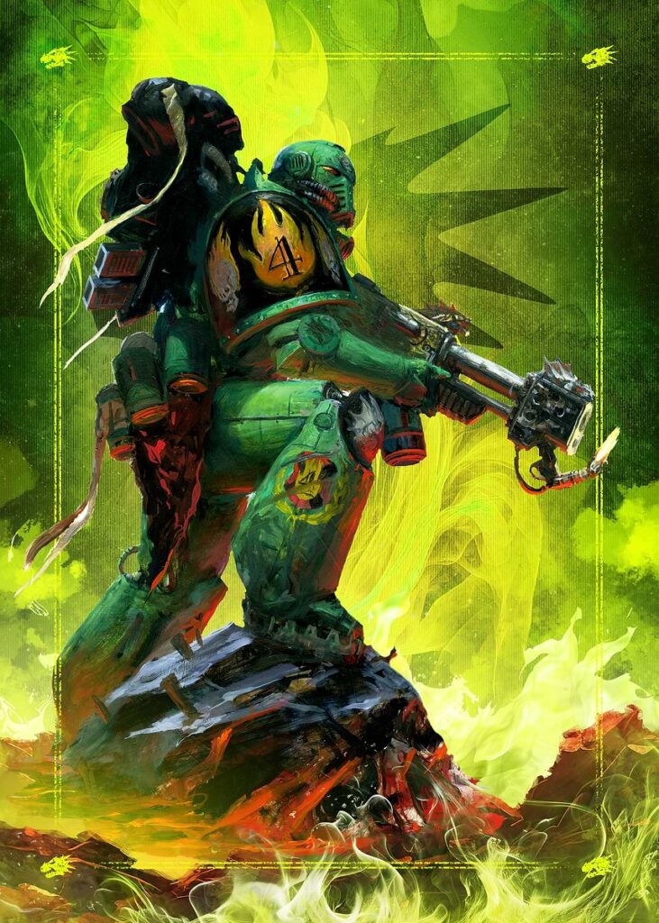 Salamanders Tactical Marine (Displate)