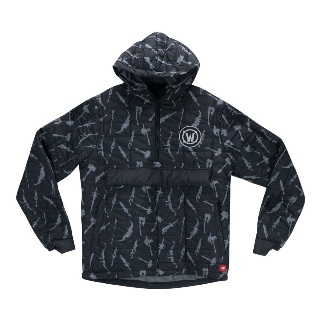 Weapons Black Half-Zip Pullover Jacket