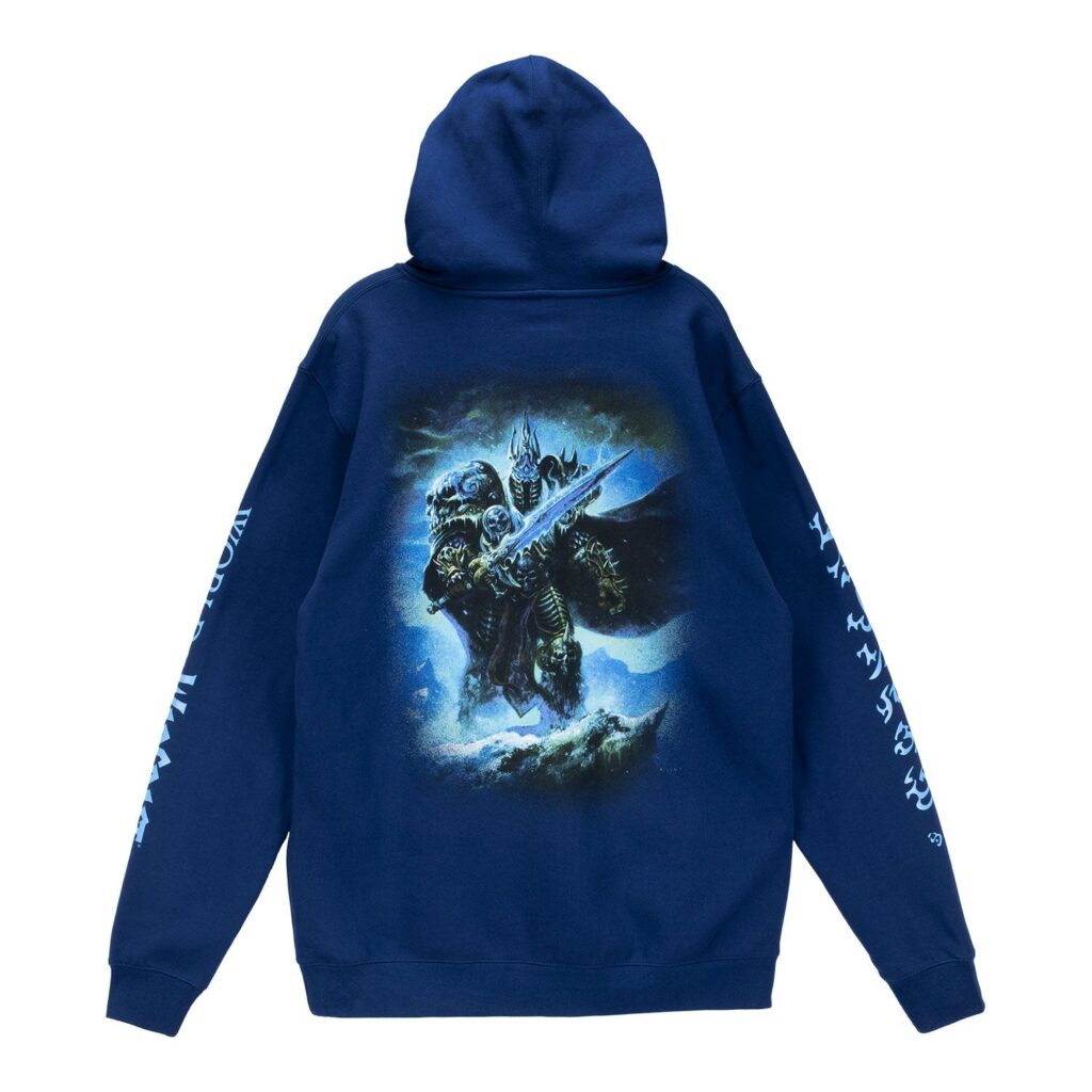 Lich King Blue Pullover Hoodie