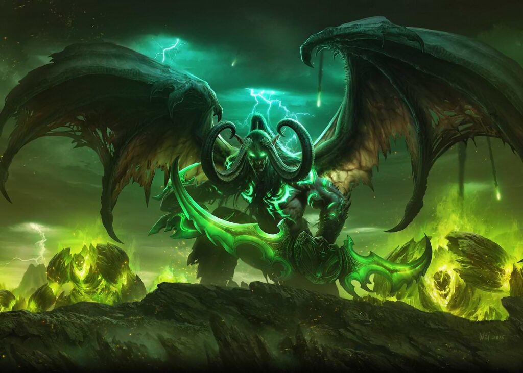 Illidan’s Wrath (Displate)