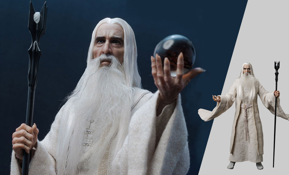 Saruman Crown Series Sixth Scale Figure
