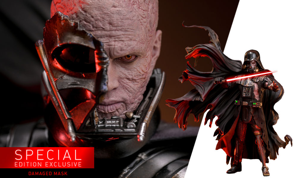 Darth Vader (Battle Damaged) Deluxe Sixth Scale Figure