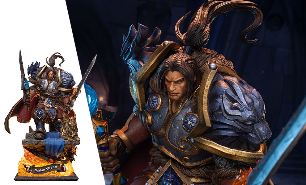 Varian Wrynn 1:10 Statue (HEX Collectibles)