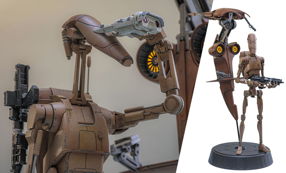 Battle Droid and STAP Sixth Scale Set
