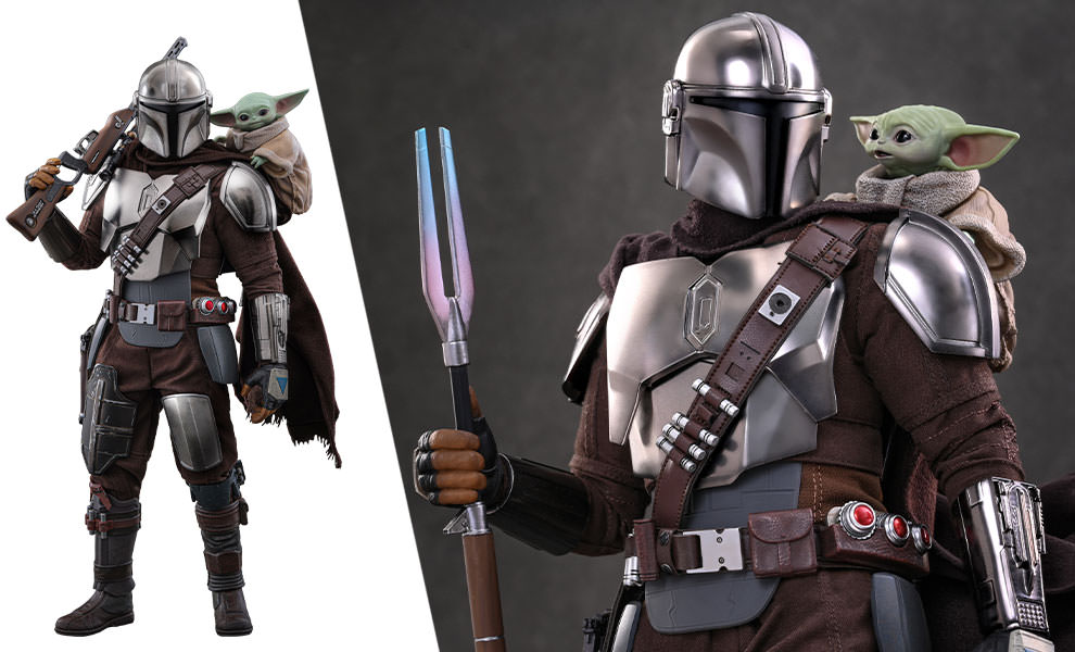 The Mandalorian and Grogu Sixth Scale Set