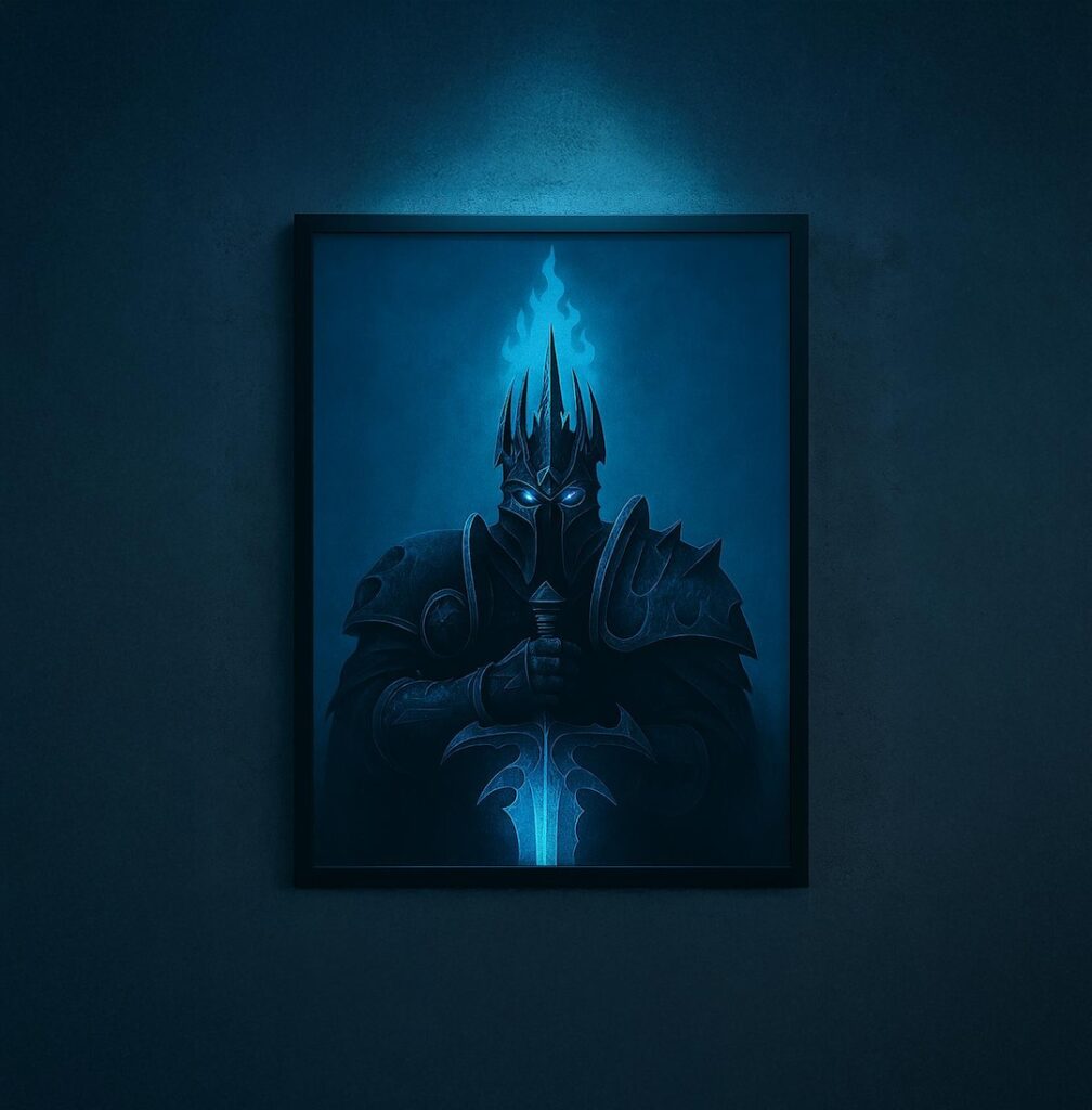 Lich King Dark Fantasy Poster
