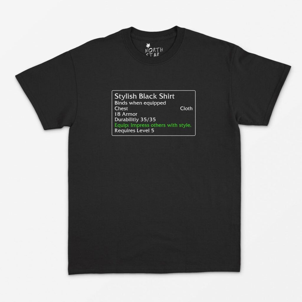 WoW Parody Gamer Tee