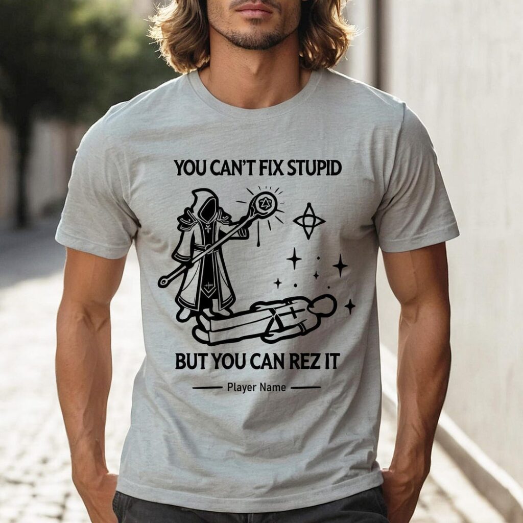Healer Shirt (personalized class)