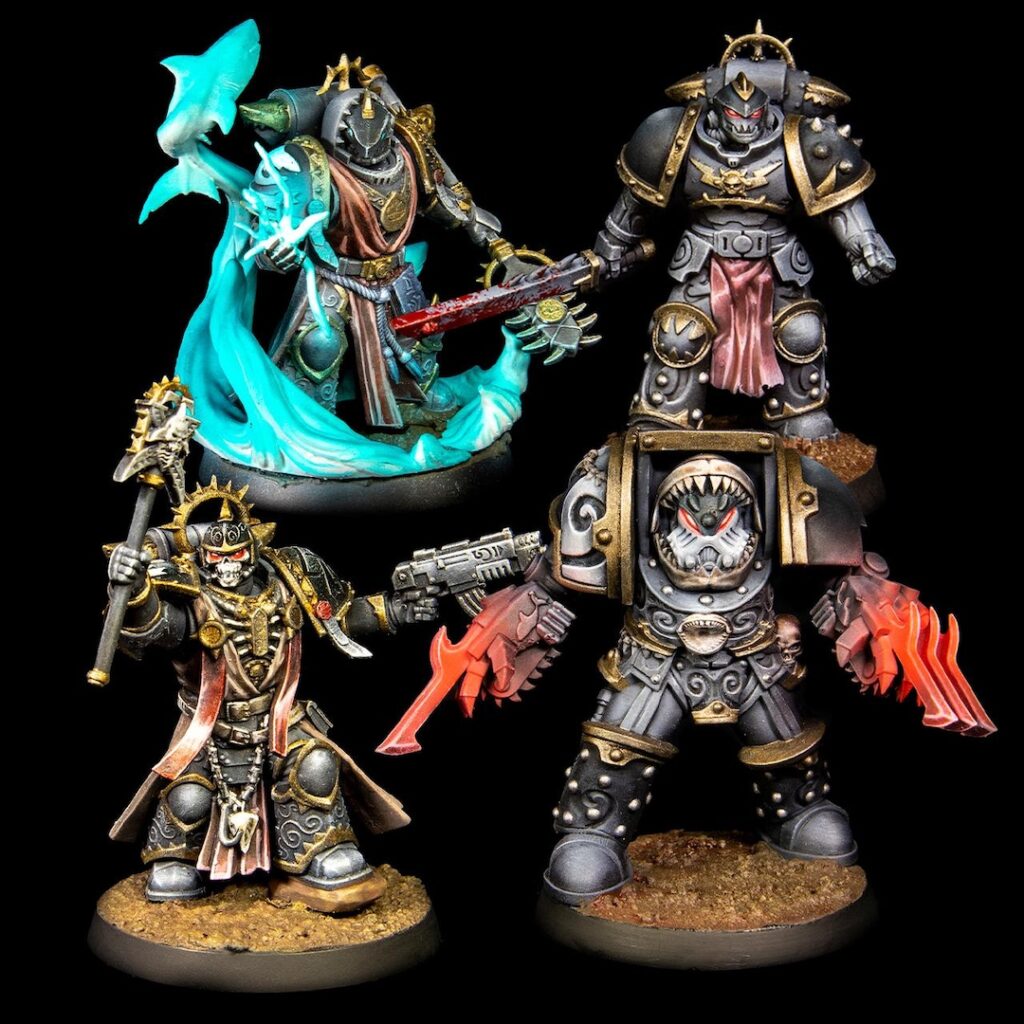Galactic Shark Red Wake Command Squad (4 models)