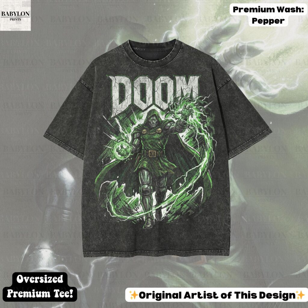 Oversized retro Doctor Doom shirt