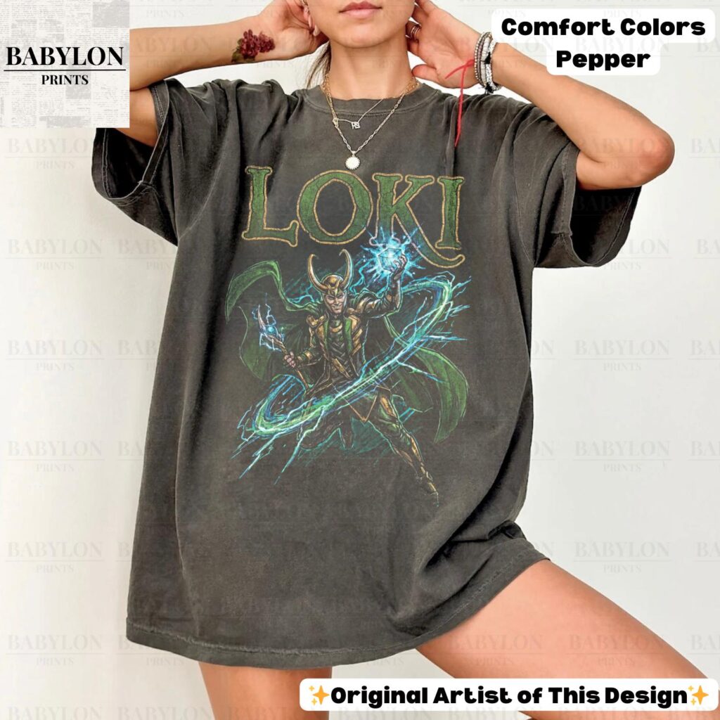 Vintage-style Loki shirt