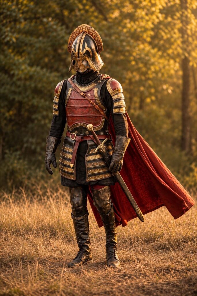 Jaime Lannister-inspired steel armor set
