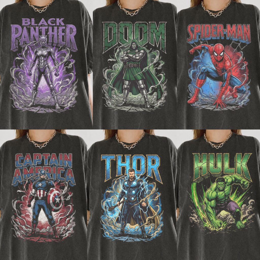 Avengers: Doomsday vintage-style tee