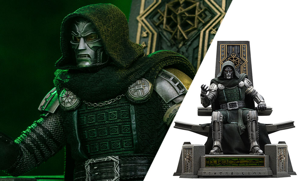 Doctor Doom on Throne 1:10 Statue