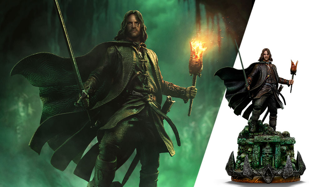 Aragorn Unleashed 1:10 Art Scale Statue