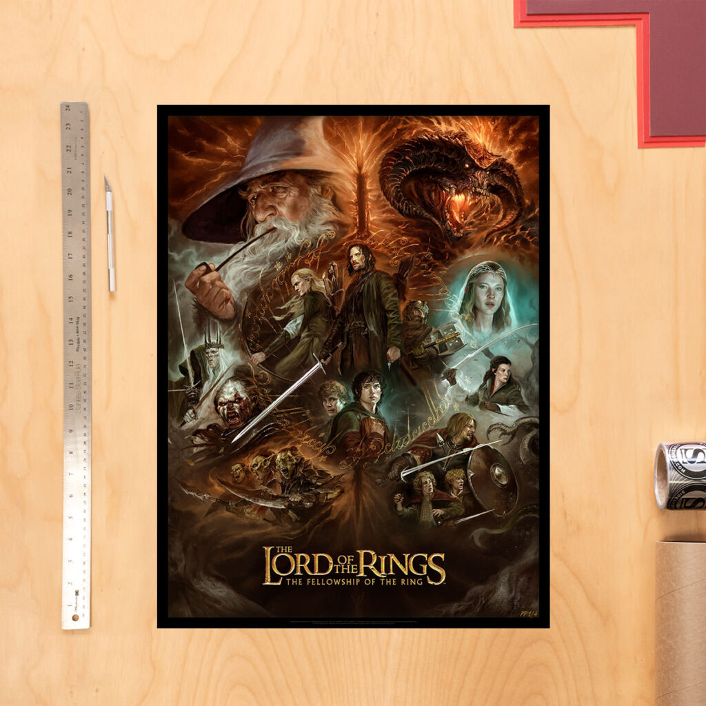 The Fellowship of the Ring Fine Art Print (Alvaro Jimenez)