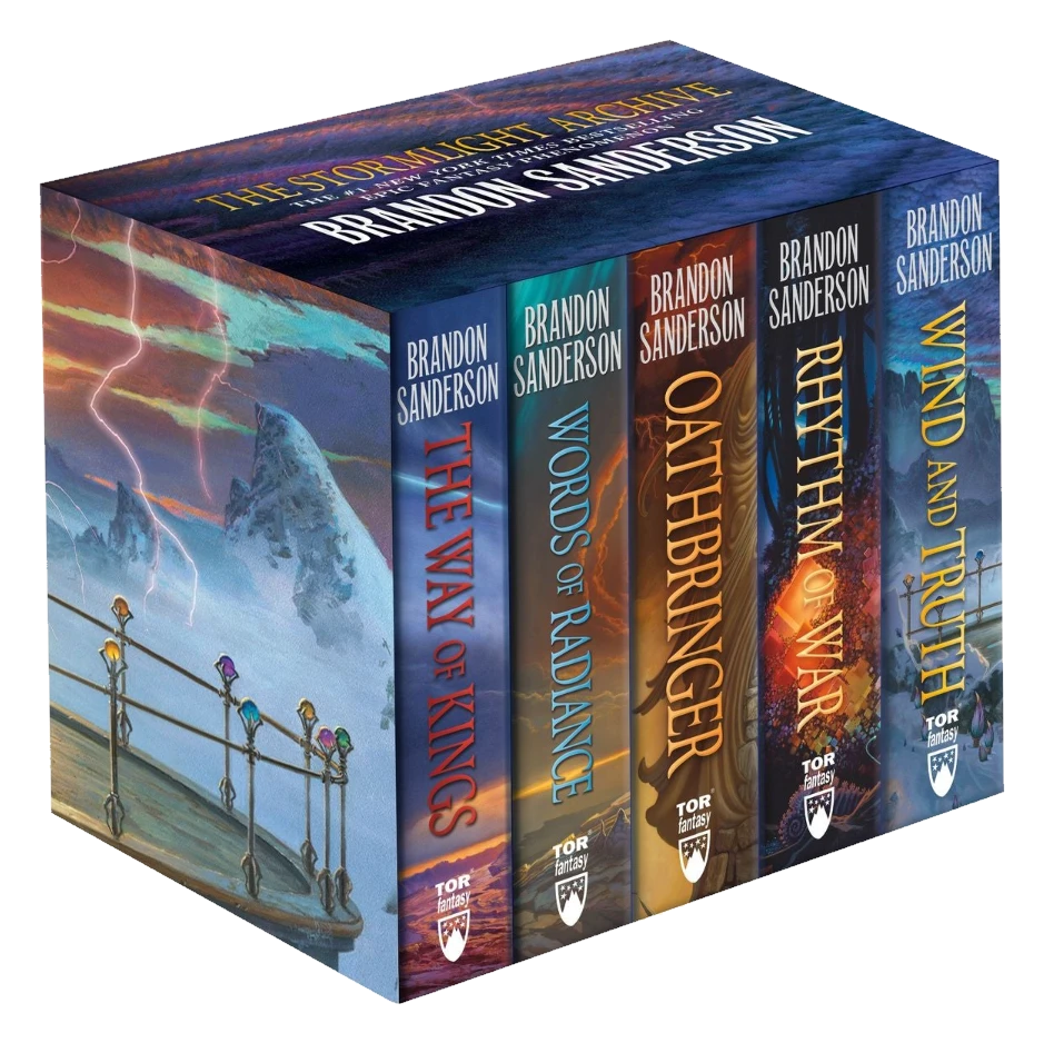 The Stormlight Archive Hardcover Boxed Set, Books 1–5